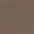 Realistic old ragged texture of brown burlap. Torn canvas, seamless pattern Royalty Free Stock Photo