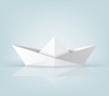 Origami ship