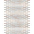 Realistic pattern. Seamless vertical pattern, grey brick wall on white background. Colorful background. Gray brick texture. Border Royalty Free Stock Photo