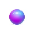 Realistic Pearl Ball or Sphere. Vector