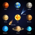 Realistic Planets Set