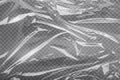 Realistic plastic wrap texture . Stretched polyethylene cover Royalty Free Stock Photo