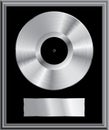 platinum vinyl frame Royalty Free Stock Photo