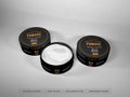 Realistic Pomade Packaging 3D Illustration Mockup Scene