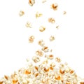 Realistic Popcorn Background Royalty Free Stock Photo