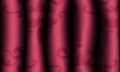 Red realistic curtain with a pattern. Vector illustration Royalty Free Stock Photo