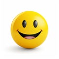 High-quality Smiley Design On White Background Royalty Free Stock Photo