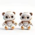 Realistic Robot Bear Toys With Childlike Innocence And Charm Royalty Free Stock Photo