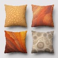 Realistic Rock Texture Throw Pillows For Home Decor Royalty Free Stock Photo