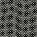 seamless chain mail armor texture Royalty Free Stock Photo