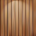 realistic seamless wooden texture vector illustration, vertical boards background. Royalty Free Stock Photo