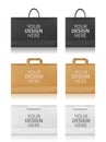 Realistic Shopping Bag Mockup