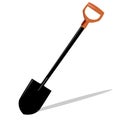 Realistic shovel