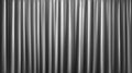 Realistic silver curtain background