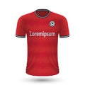 Realistic soccer shirt Bayer Leverkusen