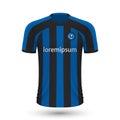 Realistic soccer shirt Inter