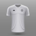 Realistic soccer shirt , Japan away jersey template for football kit