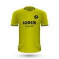Realistic soccer shirt Villareal