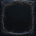 Realistic Spider Web Cobweb Frames with Scary Arachnid Net Borders for a Spooky Effect
