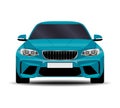 Realistic sport coupe car Royalty Free Stock Photo