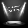 Realistic Spot Light Effect Releasing Soon Poster