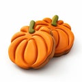 Realistic And Stylized Pumpkin Decorated Cookies - Maya Rendered Xbox 360 Graphics