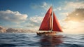 Realistic Sunset Sailboat: Rent Or Own Your Dream On The Sea