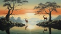 Realistic Surreal Wildlife Painting In Ultra Hd By Magritte