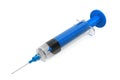 Realistic Syringe on white background