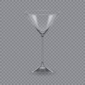 Template, layout, breadboard, empty glass, mugs, for drink martini.