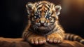 Realistic Tiger Cub: Hyper-detailed Rendering In Unreal Engine 5