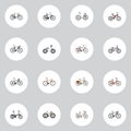 Realistic Timbered, Retro, Working And Other Vector Elements. Set Of Realistic Symbols Also Includes Balance, Bicycl