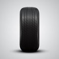 Realistic tires, vector illustration