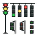 Realistic traffic lights