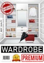 Realistic Trendy Wardrobe Room Poster