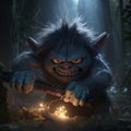 Realistic Troll Hunter Disney Trolls Wallpaper In Vray Tracing Style