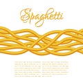 Realistic Twisted Spaghetti Pasta