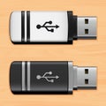 Realistic USB flash drives