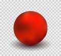 Realistic vector ball illustration Royalty Free Stock Photo