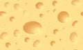 Realistic vector cheese seamless background