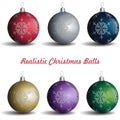 Realistic Christmas Balls