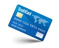 Realistic vector Credit Card