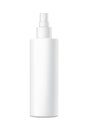 Realistic vector drawing of a white spray bottle. Royalty Free Stock Photo