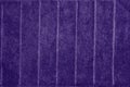 Realistic vector illustration of purple microfiber cotton towel texture. Close-up of light natural cotton texture pattern for
