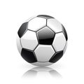 Realistic Vector Soccer Ball Royalty Free Stock Photo