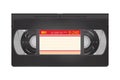 Realistic Video Recorder Tape. Video Cassette Isolated