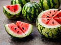 Realistic watermelon neutral palette warm lighting highlydetailed