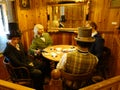 realistic wax figures at the wall drug store