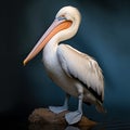 Realistic White Pelican Sculpture With Zbrush And Photo-realistic Techniques