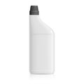 Realistic white Plastic Bottle for Toilet Cleaning Gel.